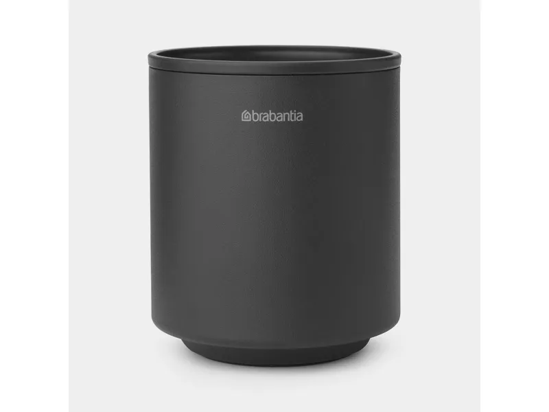 Brabantia MindSet, Frittstående tannbørsteholder, Metall, Grå, Bord, 81 mm, 81 mm