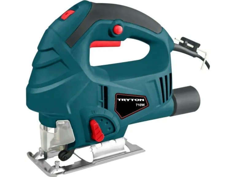Tryton stikksag 710 W smalt sagblad, 80 mm kuttedybde, 0–3000 o/min, CE