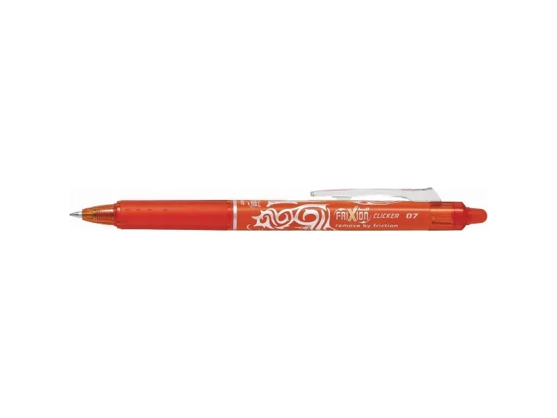 Rollerpen, Pilot FriXion Clicker RT, 0,7 mm, orange, pakke a 12 stk