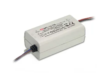 MEAN WELL APC-12-350, Strømforsyning, Hvit, IP42, EN55022,EN61000-3-2 A,EN61000-3-3  EN55024,EN61000-4-2,3,4,5,6,8,11 , 90 - 264 V, 47 - 63 Hz