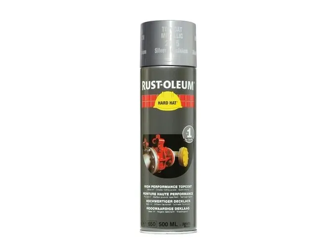 Spraymaling sølv blank alu 500ml