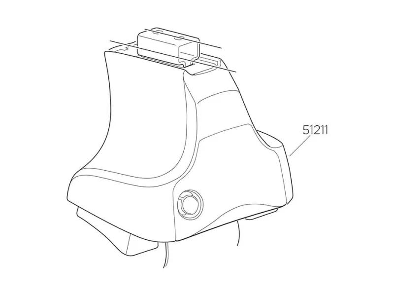 Thule løs fod 754