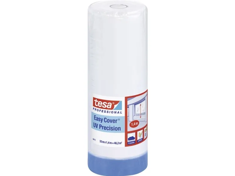 tesa 04411-00001-00 Dekkfilm tesa Easy Cover® Blue (L x B) 33 m x 1,4 m 1 stk