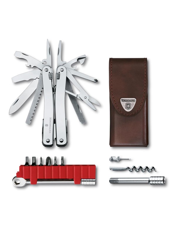 Victorinox Swiss Tool Spirit X Plus Ratchet (Leather)