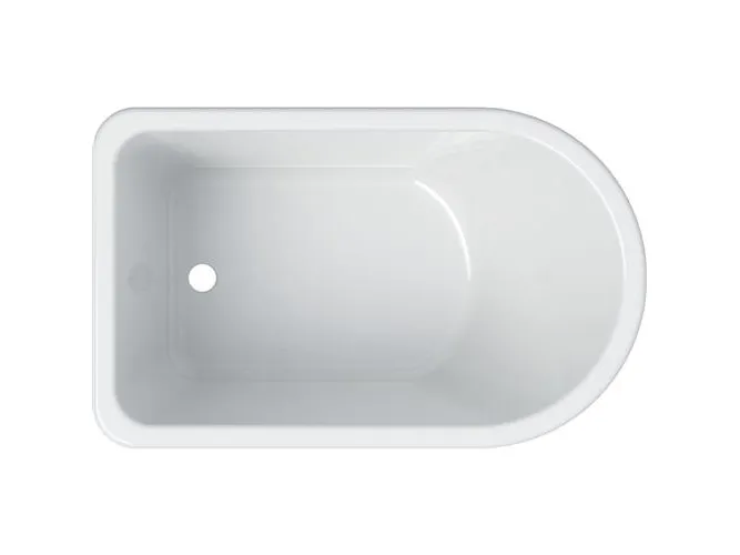Badekar Bambini asym hvid 40L