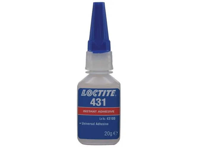 Hurtiglim 431 cyanoacrylate 20g tyk