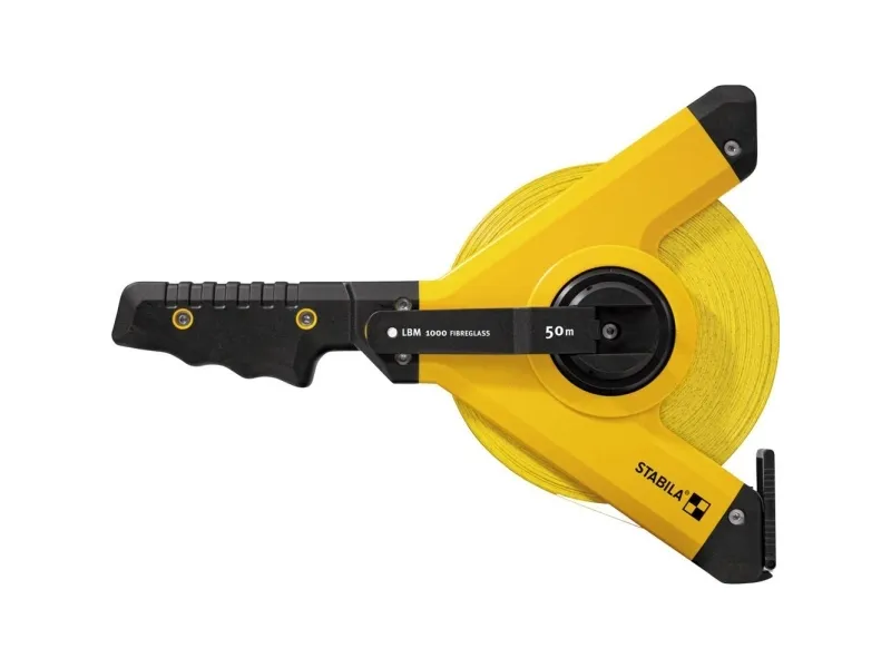 Målebånd STABILA LBM 1000 i glassfiber 50 m, Stabila
