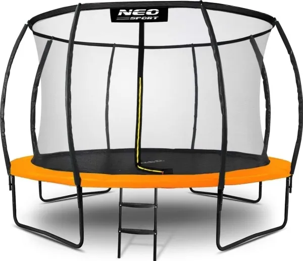 Hoppetau trampoline Neo-Sport NS-12C201 med innvendig nett 12,5 FT 374 cm