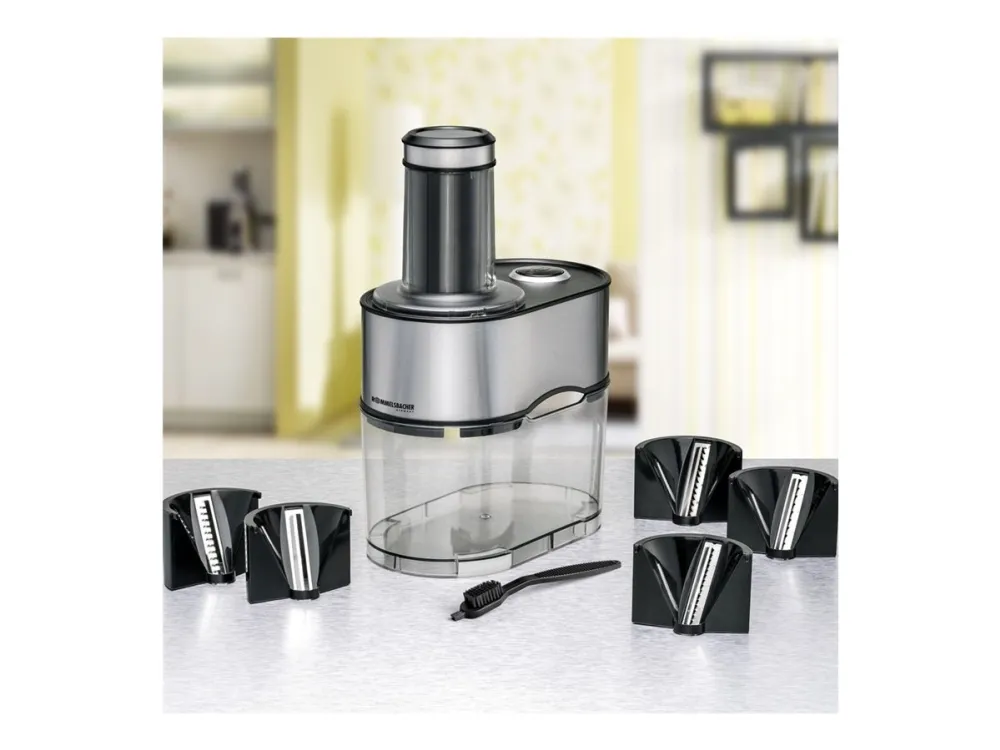 Rommelsbacher EGS 80 Gnudel - Elektrisk spiralisator - 2.5 liter - 100 W - svart/rustfritt stål