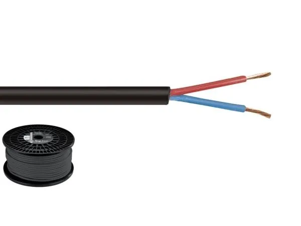 Monacor SPC-515/SW, 100 m, Sort