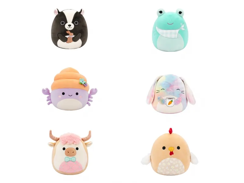 SQUISHMALLOWS påskeplysj, 19 cm
