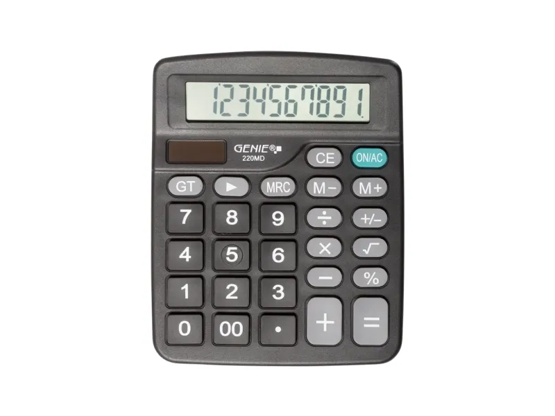 GENIE 220 MD - Skrivebordskalkulator