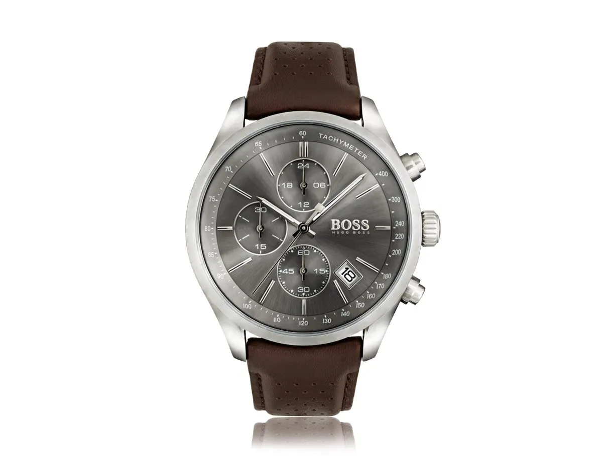 HUGO BOSS 7613272231091, Hankjønn, Rustfritt stål, Brun