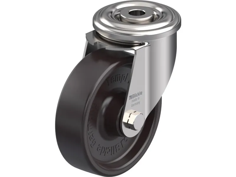 Blickle 641399 LIXR-PHN 100G-OF hjul, hjuldiameter 100 mm - bæreevne maks. 125 kg, 1 stk