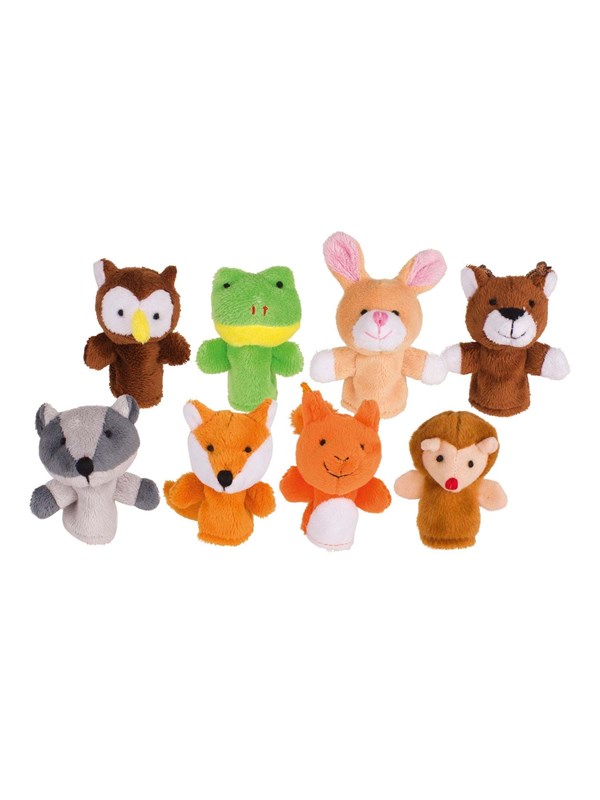 Goki Finger puppets Forest animals 8st.
