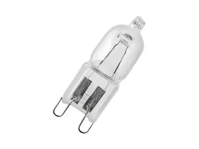 OSRAM HALOPIN SUPERSTAR - Halogenlyspære - form: T13.3 - G9 - 48 W (ekvivalent 60 W) - klasse G - varmt hvitt lys - 2800 K (en pakke 2)