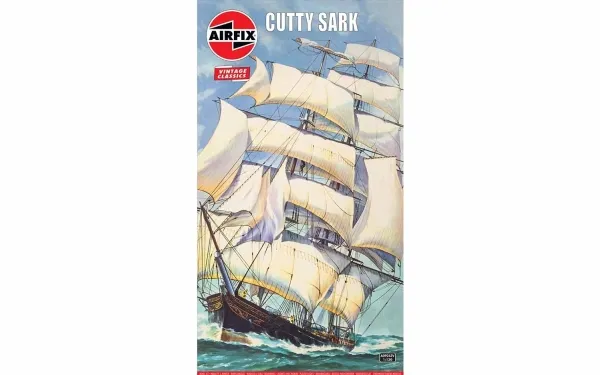 Airfix A09253V, Seilskutemodell, Monteringssett, 1:130, Cutty Sark, Alle kjønn, Plast