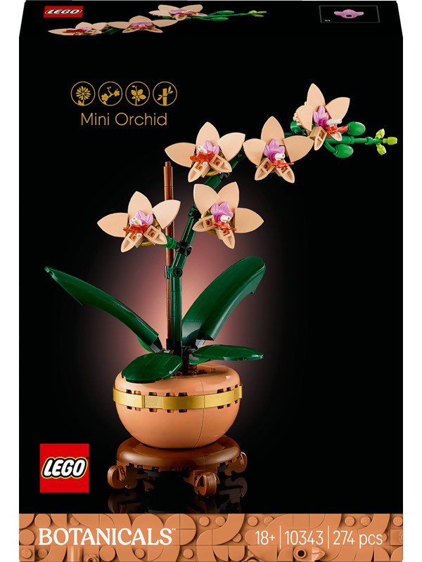 LEGO Botanicals 10343 Miniatyrorkidé