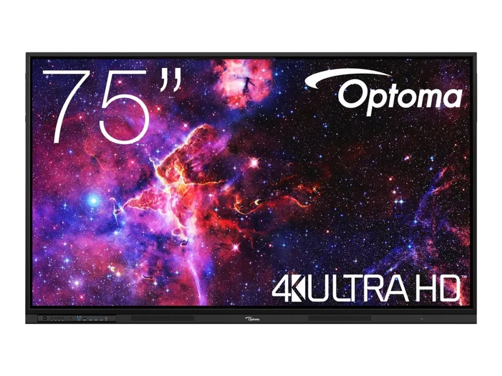 Optoma Creative Touch 3753RK - 75 Diagonalklasse 3-Series LED-bakgrunnsbelyst LCD-skjerm - interaktiv - Android - 4K UHD (2160p) 3840 x 2160