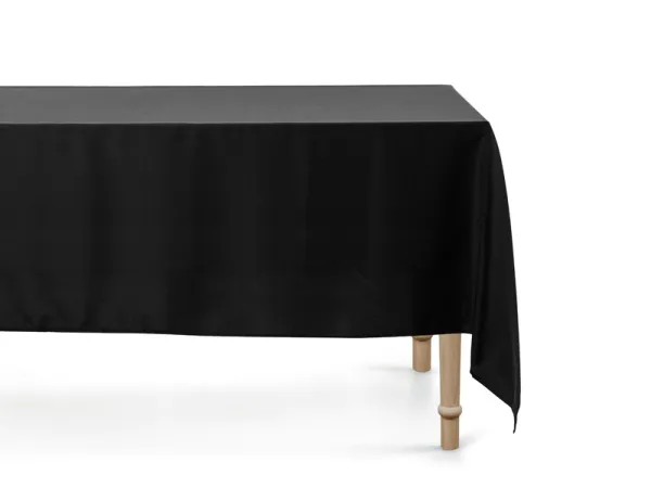 PartyDeco OBRU3-010, Rektangulær, Sort, Bordduk, Innendørs, 180 x 300 cm, 1 stykker