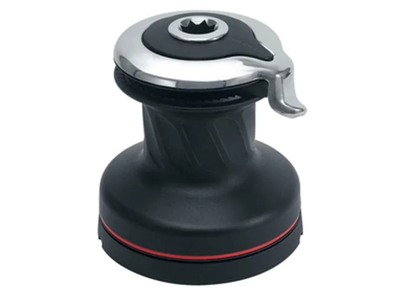 Harken radial line/fortøyningsvinsj 20ST 1-speed sort alu.
