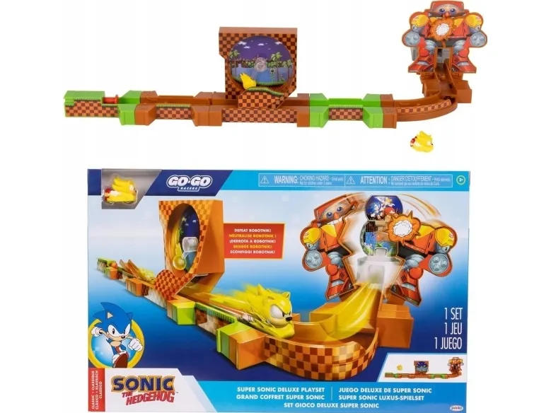 SONIC Go Go Racersett Deluxe, kjøretøy