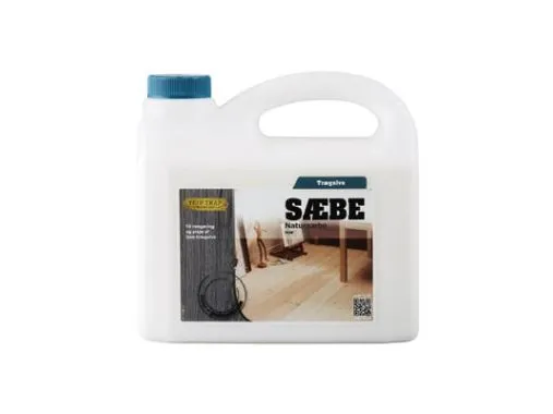 Vaskepleje uden voks Trip Trap Natursæbe Hvid uden parfume 5 ltr. hvid
