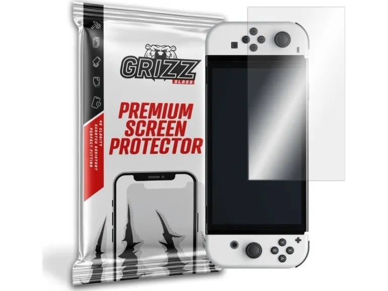 GrizzGlass hybridglass til Nintendo Switch OLED