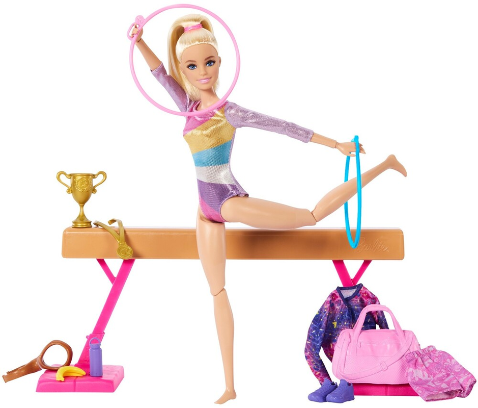 Barbie Career Gymnastikk Lekesett