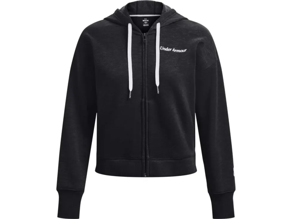 Under Armour Essential Fleece Script FZ hettegenser 1374106-001 - L