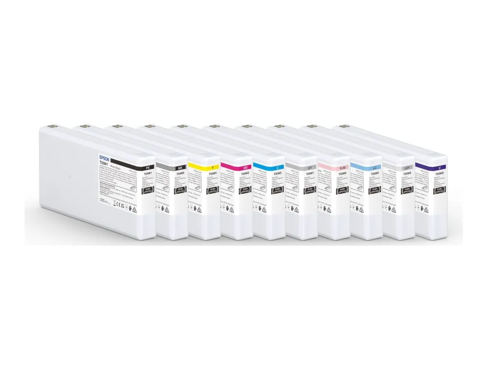 Epson T55W2 - cyan - original - ink cart
