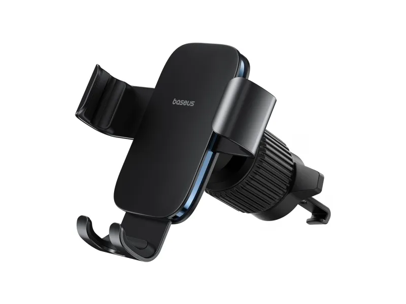 Baseus Metal Age 3 Car Phone Holder Gravity for Air Vent - Black
