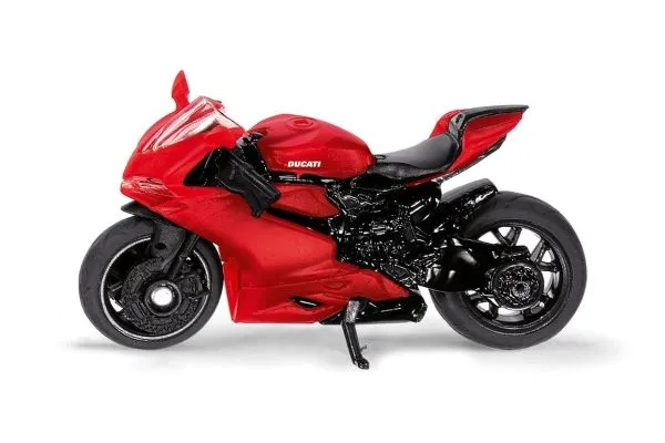 Siku 1385, Motorsykkel, Super, 3 år, Plast, Rød, Svart