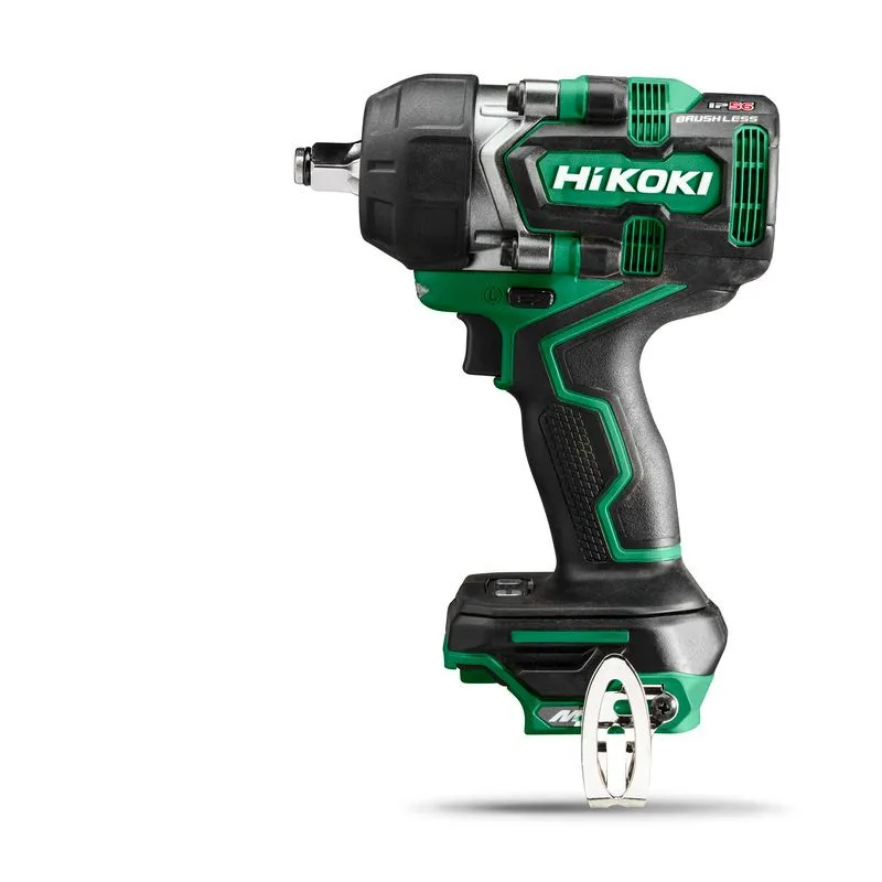 Hikoki WR36DEW2Z, Trykkluftskralle, Børsteløs, Svart, Grønn, IP56, 1/2, 1050 Nm