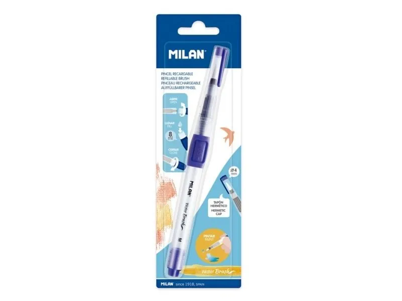 Milan BWM10351, Hvit, Enkel vannbørste, 1 stykker