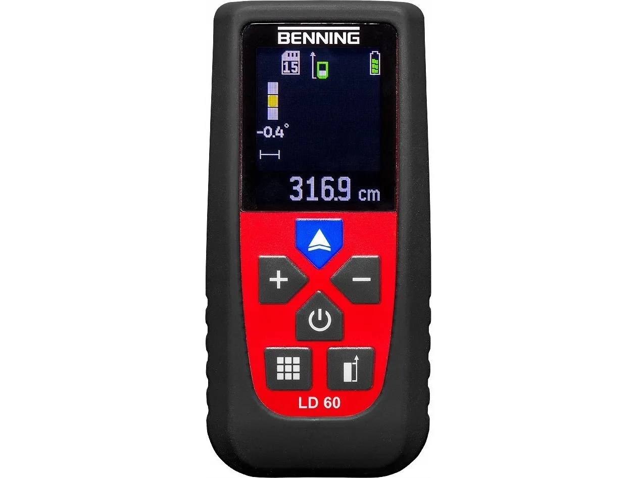 Laseravstandsmåler Benning DALMIERZ LD60