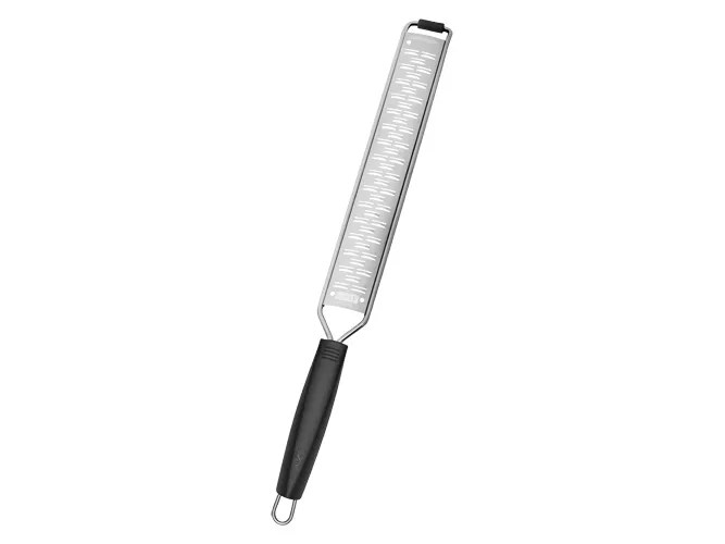 Lurch 240120, Flatt rivjern, Svart, Rustfritt stål, Plast, Rustfritt stål, 18/10 Cr.Ni. Stainless Steel, Hengeløkke, 30 mm