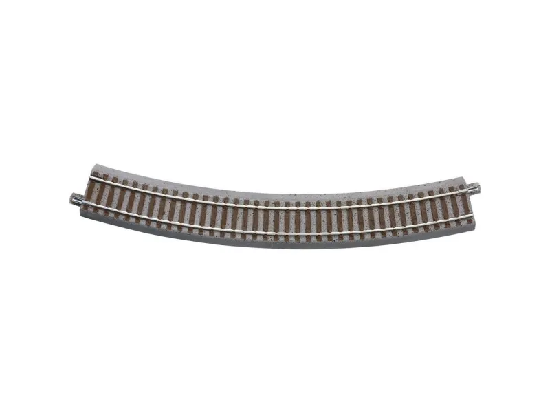 H0 Roco geoLINE (med ballast) 61128 buet spor 6 stk