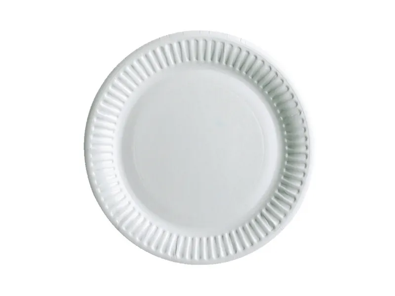 Paptallerkener, Huhtamaki, Ø 15 cm, pakke a 100 stk