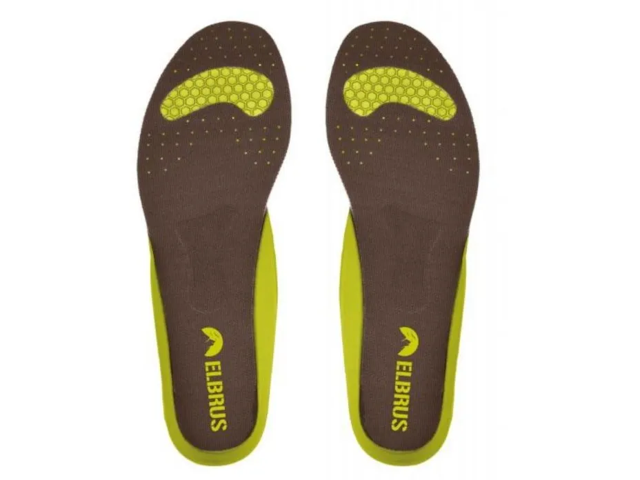 Elbrus innlegg til sko Insole Nomad Caribou/Citroelle str. 36–37