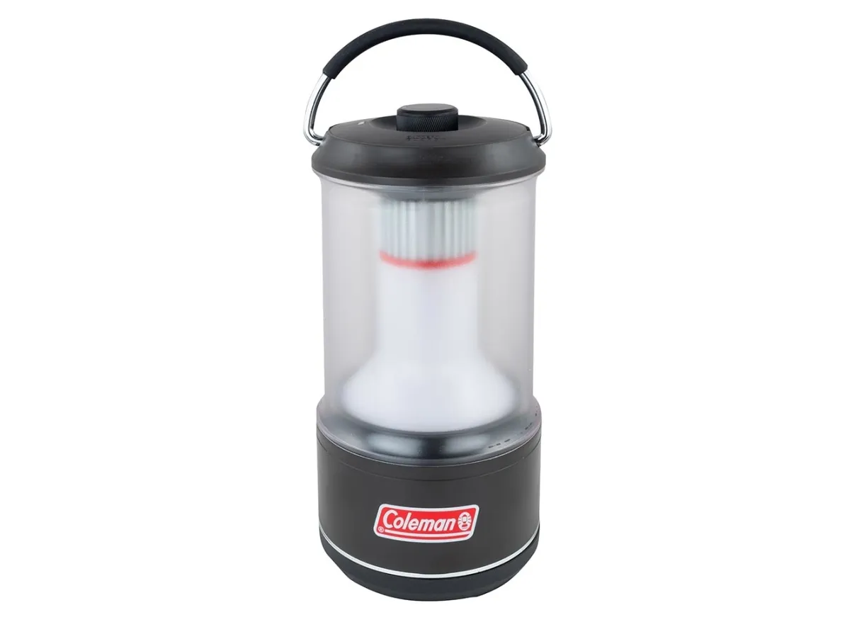 Coleman 2000033875, Sort, Gjennomsiktig, IPX4, LED, 800 lm, 200 timer, Batteri