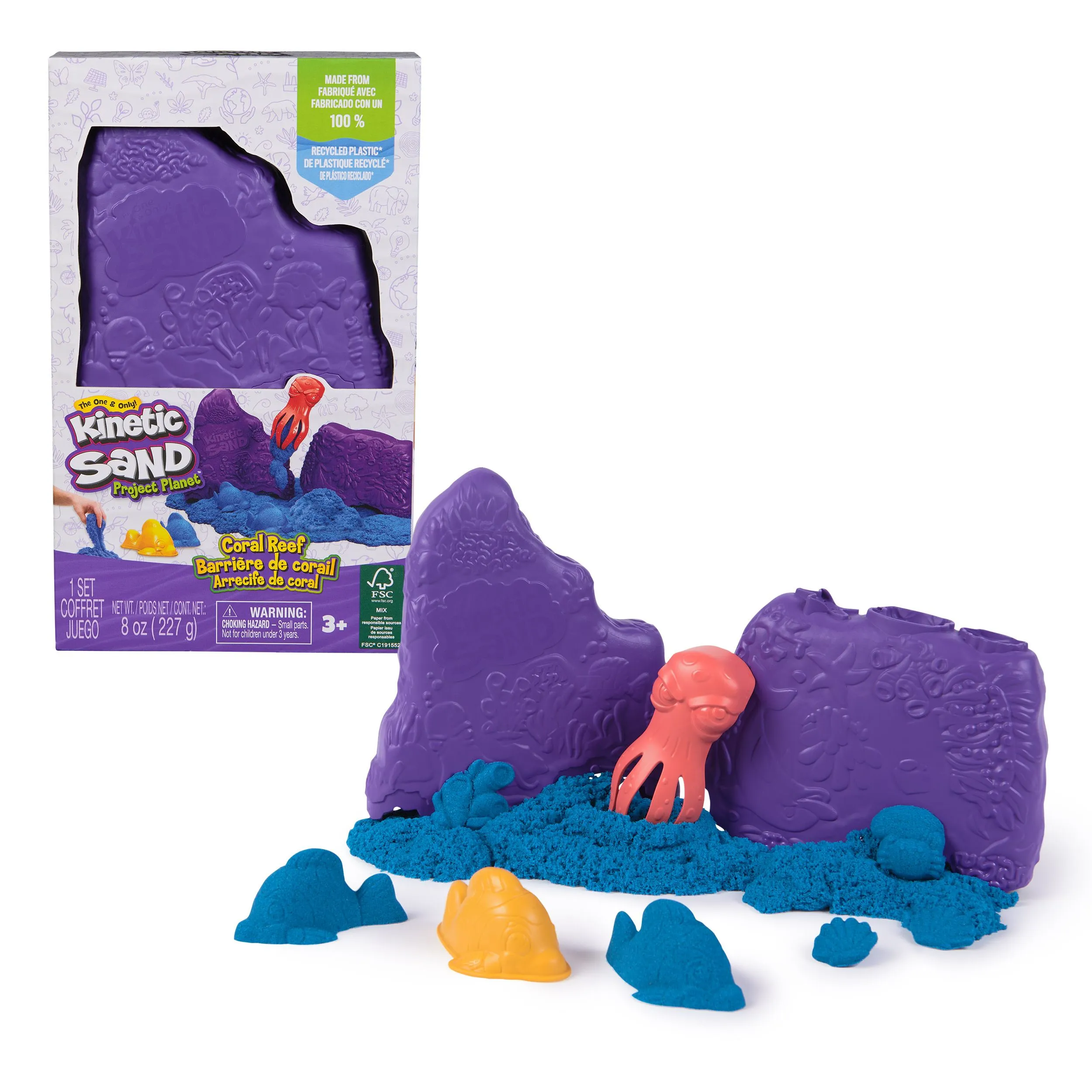 Kinetisk sand Coral Reef Hideout