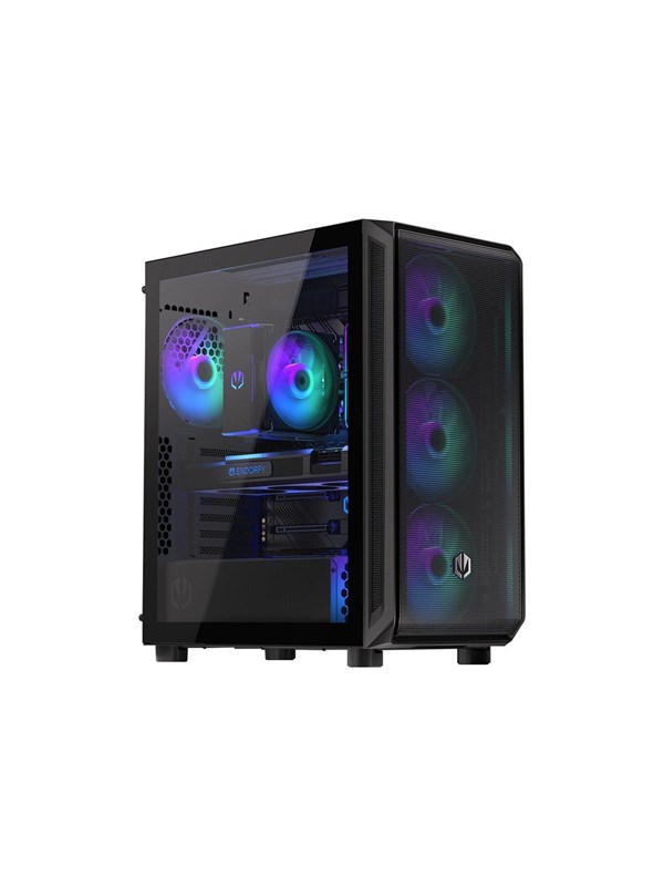 ENDORFY Arx 500 ARGB - PC case - ATX - Kabinett - Tower - Svart
