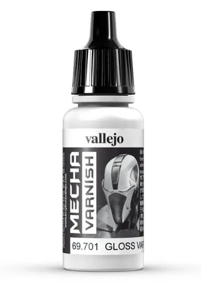 Vallejo 69.701, Gjennomsiktig, Gloss, 17 ml, Plastflaske, 1 stykker