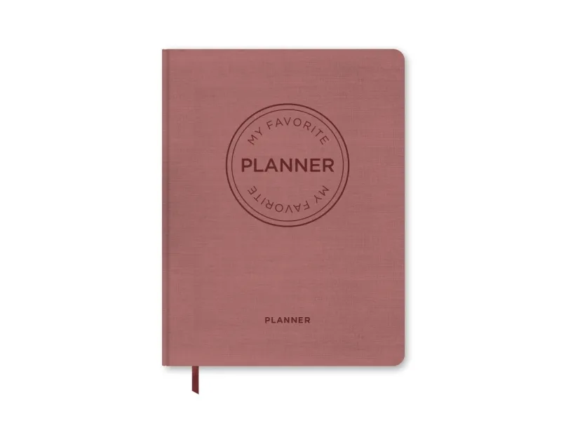 MY FAVORITE PLANNER udatert / Vintage Rosa | Språk: Dansk