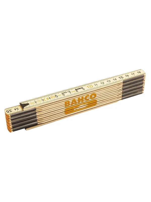 BAHCO Wooden rule 2m 12 section