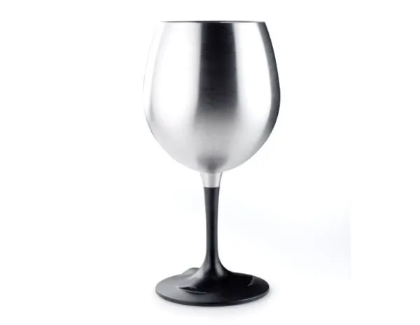 GSI Outdoors Glacier rustfritt hekkende rødvinsglass (63310)