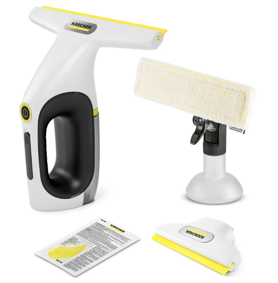 Kärcher WV 2 Universal Precision, svart, gul, 0,12 l, 28 cm, 105 m², 50–60 Hz, 100–240 V