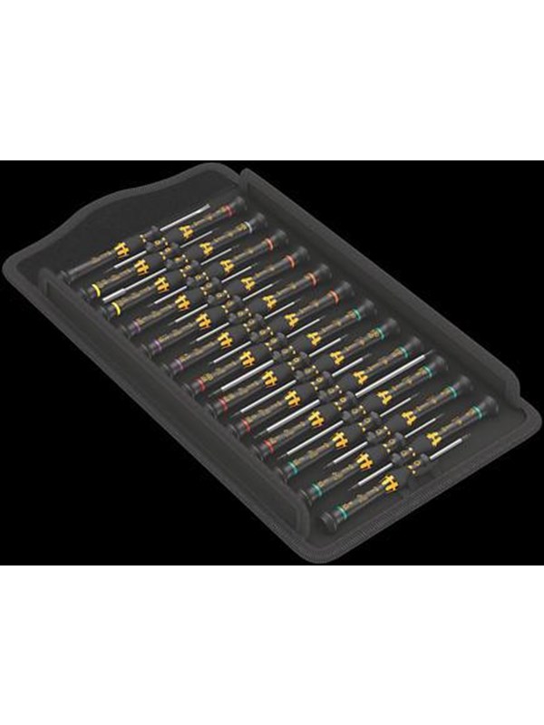 Wera Kraftform Micro ESD Big Pack 1 Screwdriver set for electronic applications 25 pieces