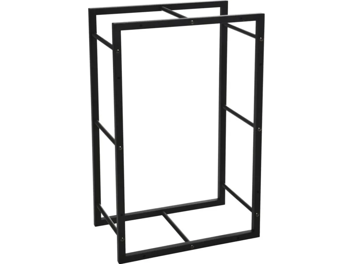 Mondex skålinnsats/ovn i metall svart 45x28x70 cm